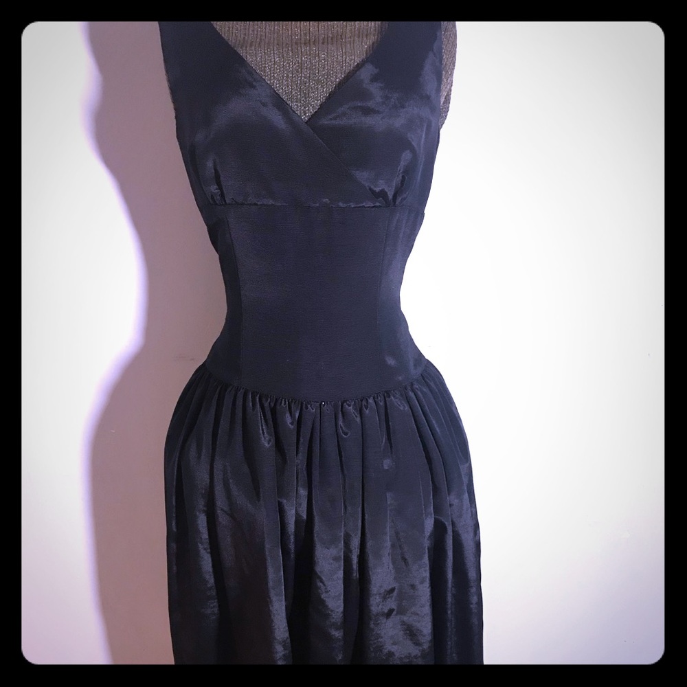 A black dress